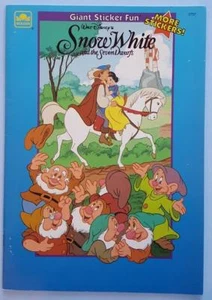 Walt Disney’s “Snow White and The Seven Dwarfs”  Giant Sticker Fun - Picture 1 of 3