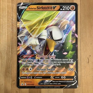Galarian Sirfetch'd V - SWSH043 - OVERSIZED Pokémon TCG Card Sword and Shield - Picture 1 of 2