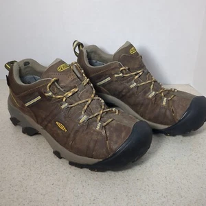 KEEN Dry Shoes Men's 8.5 Targhee II Waterproof Nubuck Leather Hiking Boots - Picture 1 of 9