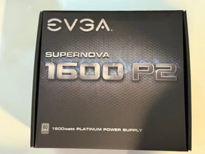 Alimentation entièrement modulaire EVGA SuperNOVA 1600 P2 80+ PLATINE 1600W NVIDIA SLI ! - Photo 1/6