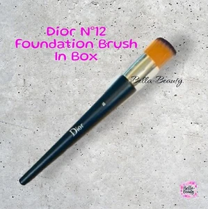 Dior No. 12 Backstage Foundation Brush for Full Coverage Finish | ~NEW~ In Box - Picture 1 of 4