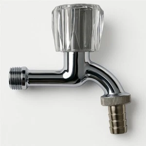 Auslaufventil 1/2" Kaltwasserarmatur Wandarmatur Wandventil Kaltwasser Wasserhah - Bild 1 von 5