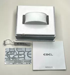 EBEL PRESENTATION WATCH BOX MANUAL BOOK GREAT CONDITION INTERNATIONAL SHIPPING - Picture 1 of 3