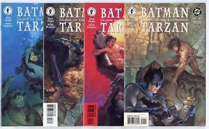 Batman/Tarzan: Claws of the Cat-Woman #1 - 4  Complete Set avg. NM+ 9.6  DC 1999
