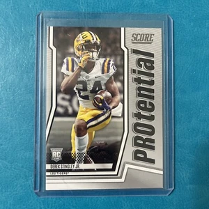 DEREK STINGLEY JR 2022 Panini Score Protential Rookie RC #P-DS LSU - Picture 1 of 2
