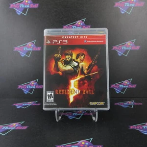 Refurbished Resident Evil 5 PS3 PlayStation 3 Greatest Hits Complete  - 1 Year.. - Picture 1 of 13