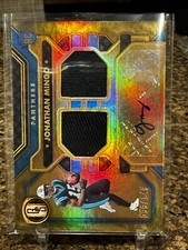 2023 Panini Gold Standard Jonathan Mingo Dual Patch Auto 55/149 Panthers
