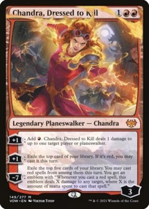MTG Chandra, Dressed to Kill (149/596) Innistrad Crimson Vow LP - Picture 1 of 1
