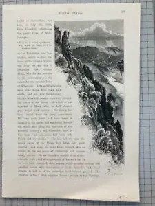 Original antique Picturesque Europe page 1882 Clovelly and Torrington North Deon - Picture 1 of 2