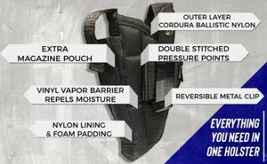 Pro-Tech Outdoors Kimber Guns with 3" Barrel Hip Side Holster - Picture 1 of 6