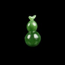  China Hand Carved natural Jasper Hetian Jade safety gourdamulet Pendant