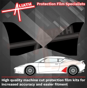 Se adapta a Lotus Evora GT430, falda de alféizar trasero protector de astillas de piedra película de protección de pintura - Imagen 1 de 5