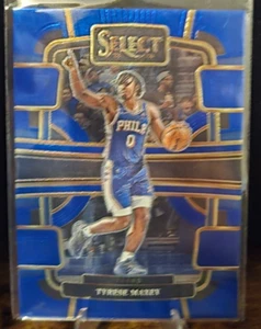Select - 2024 - Tyrese Maxey- #44 Philadelphia 76ers - BC - Card - Picture 1 of 2