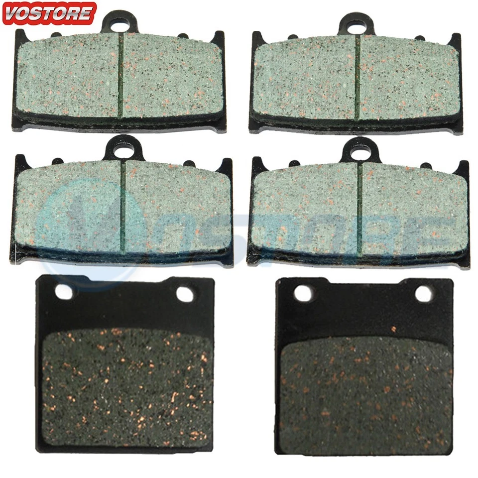 F+R Brake Pads Fits 1997 1998 1999 2000 2001 2002 2003 Suzuki GSX-R600 GSXR600 - Image 1 of 1