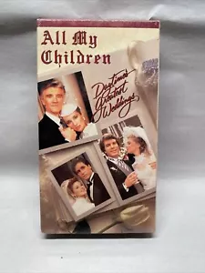 All My Children Daytime's Greatest Weddings VHS Rare 1993 ABC Videos Watermarks - Picture 1 of 6