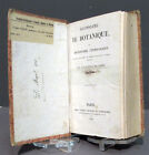 Theis A De  Glossaire De Botanique Ou Dictionnaire Etymologique   1810