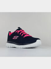 Blu 36 Skechers Graceful-get Connected Sneaker Donna (navy/hot Pink) EU (38z)