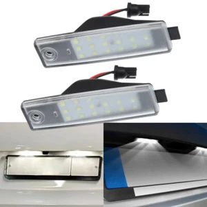 White LED License Plate Light Replacement For 2008-2013 Toyota Highlander - Picture 1 of 6