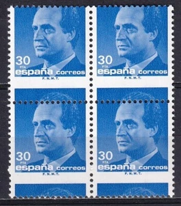 Spagna 1987 Edifil 2879dv x 4 varietà nuovo nuovo di zecca - Foto 1 di 1