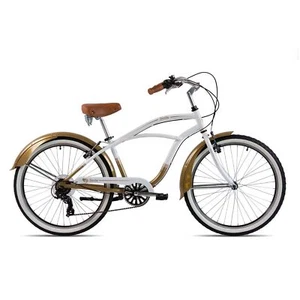 Beachcruiser Fahrrad retro Chrisson Sando 155-170cm 6 Gang Beach Cruiser Fahrrad - Bild 1 von 19