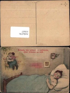 115657,Juxkarte Scherzkarte Frau träumt von anderen Mann  - Picture 1 of 1