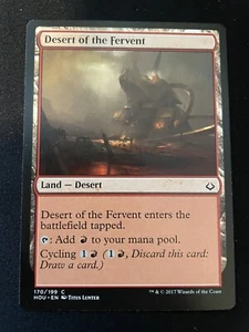 Desert of the Fervent | MtG Magic Hour of Devastation | inglese | quasi nuovo - Foto 1 di 2