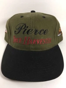 Pierce Pacific Tree Harvester Gorra Sombrero Verde Negro Tala Delimber Forestal NUEVO - Imagen 1 de 5