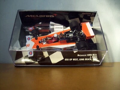 1/43 MINICHAMPS 530 774392 McLAREN FORD M23 1977 USA GP WEST JOCHEN MASS - Image 1 of 4