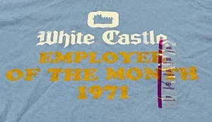 Camiseta White Castle Empleado del Mes 1971 XXL NUEVA CON ETIQUETAS - Imagen 1 de 6