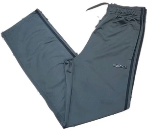 Adidas Mens Silver Grey Med 3-Stripes Training Pants Regular Fit Straight Medium - Picture 1 of 5