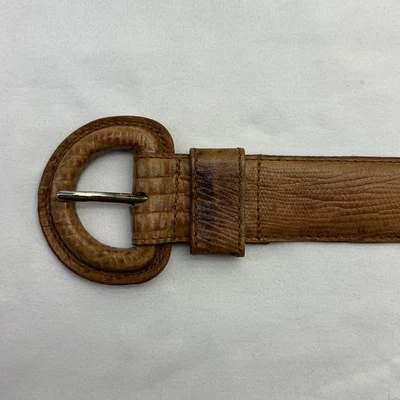 Cinturón de cuero marrón claro LIZ CLAIBORNE niñas pequeño 2616 Foto 1 de 4