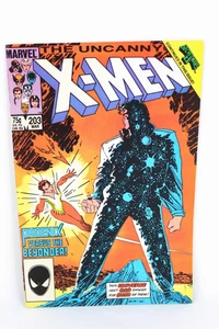 Uncanny X-Men #203 Phoenix contro Beyonder 1986 Marvel Comics ottime condizioni+ - Foto 1 di 3