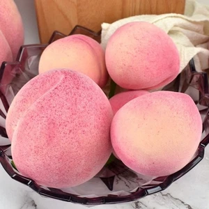 10pcs Handicrafts Artificial Foam Peach Fruit Prop Teaching - Picture 1 of 15