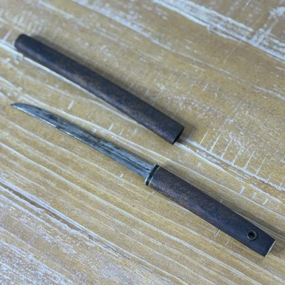 Винтажный мини японский самурай катана меч дерева DragonLetter открывалка нож - Изображение 1 из 4