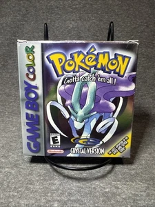 Pokemon: Versione Cristallo Game Boy Color GBC CIB - Foto 1 di 14