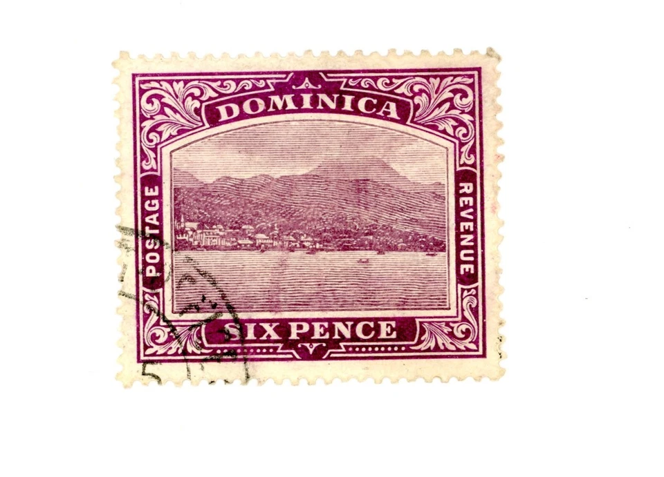 DOMINICA--Sello individual Scott #42 Foto 1 de 1