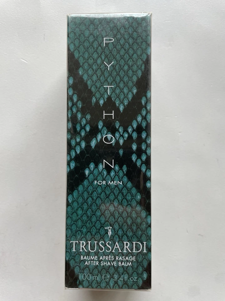 Trussardi питон для мужчин после бритья бальзам 100 мл 3,4 унц новый запечатанный - Изображение 1 из 4