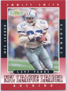 2000 Score - NFL League Leader Emmitt Smith #263 - Picture 1 of 2