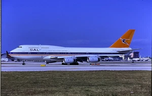 Boeing747-35 mm Aircraft Colour Slide-South African Airways SAL- ZS-SAV-See Note - Picture 1 of 1