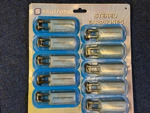 10x Auriculares Estéreo con Enchufe Jack de 3.5mm Skytronic 100.357 Tarjeta de Pantalla  - Imagen 1 de 3
