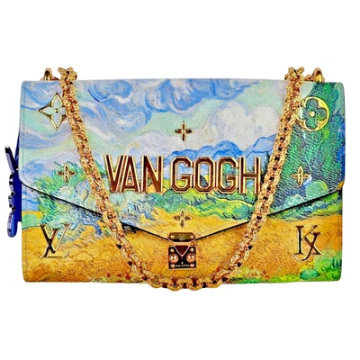 LOUIS VUITTON Van Gogh Masters Collection Jeff Koons Cartera con Cadena Bolso Raro LV Foto 1 de 4