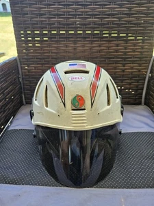 Vintage Bell 050075 Helmet Frog Racing Team Unknown Size Or Year Pre Owned - Picture 1 of 21