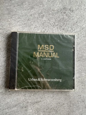 MSD Manual 5. Auflage – medizinische CD-ROM (Urban & Schwarzenberg) - Bild 1 von 3