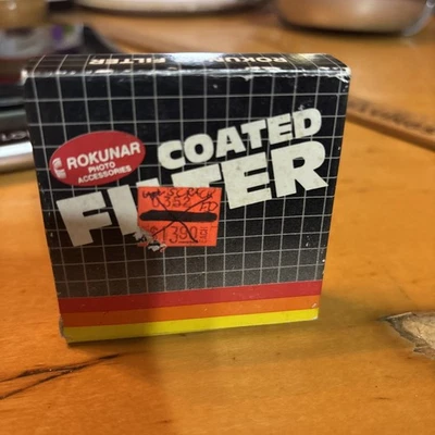 49mm UV Rokunar Coated Filter VHS Camcorder Videotape Photo Accessory - Image 1 of 2