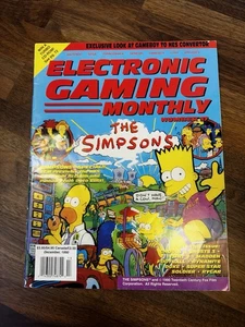 Electronic Gaming Monthly EGM No 17 The Simpsons December 1990 - Imagen 1 de 7