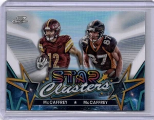 Ed McCaffrey/Luke McCaffrey # Star Clusters Refractor 2024 Topps Cosmic Chrome - Picture 1 of 2