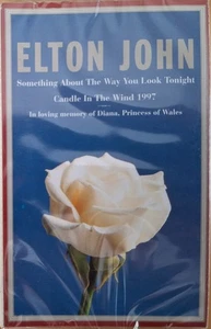 Elton John - Candle In The Wind Diana Version New Sealed 1997 Aust 3 track Cass - Picture 1 of 3