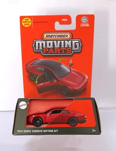Matchbox 2024 Dodge Charger Daytona R/T Red Moving Parts Case E 2025 - Picture 1 of 6