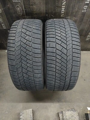2 x Winterreifen 245/45 R18 100V Continental Conti Winter Contact TS830P Runflat - Bild 1 von 4