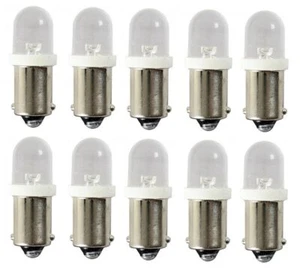 10 Led Map Dash Instrument Panel Cluster Gauges Clock Glove Box Light Bulbs #293 - Picture 1 of 1